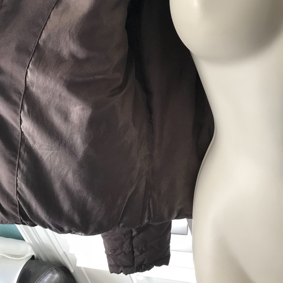 Kenneth Cole Reaction Small Brown Puffer Coat - Picture 7 of 7